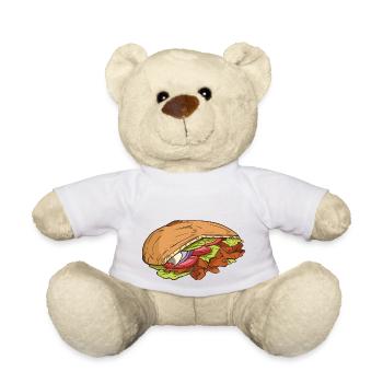 Döner Kebab - Teddy - Weiß - Vorne