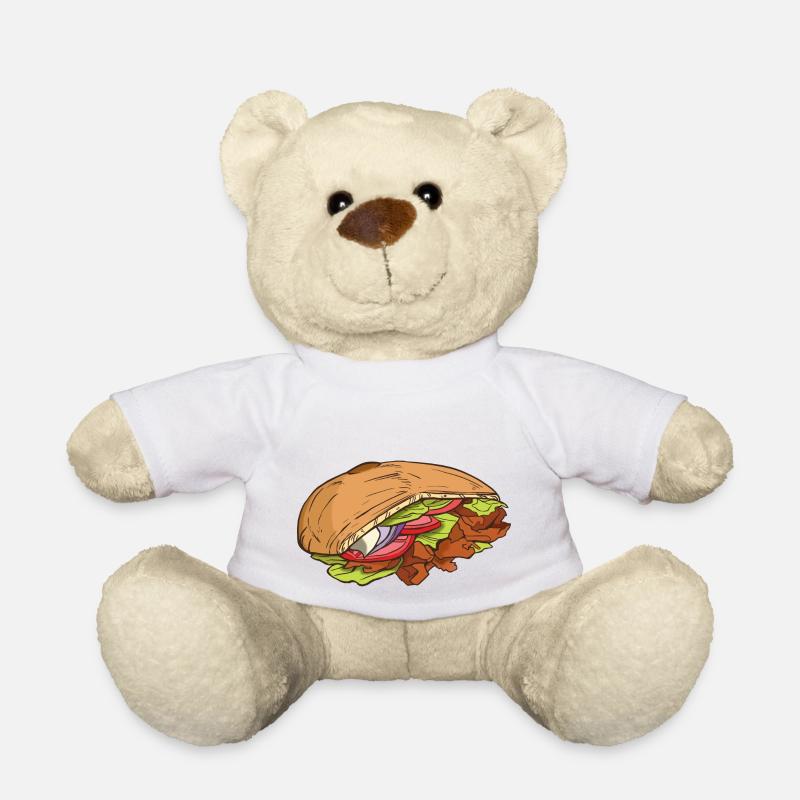 Döner Kebab - Teddy - Weiß