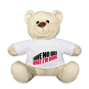 I Have No Idea - Teddy - Weiß - Vorne