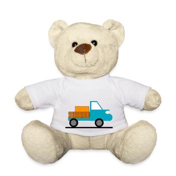 Camion - Nounours - blanc - Devant