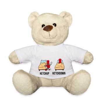 Ketchup Ketchdown - Teddy - Weiß - Vorne