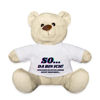 So Da Bin Ich 2 - Teddy - Weiß - Vorne