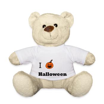 I love Halloween - Teddy - Weiß - Vorne