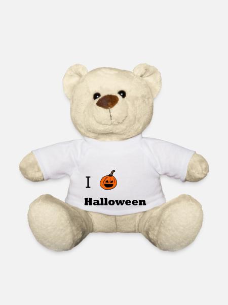 I love Halloween - Teddy - Weiß