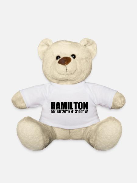 Hamilton Koordinaten - Teddy - Weiß