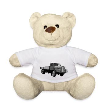 H6 Lkw IFA Werdau DDR Oldtimer Ostalgie - Teddy - Weiß - Vorne
