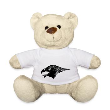 Eagle Spirit - The Invincible Eagle - Teddy Bear - white - Front