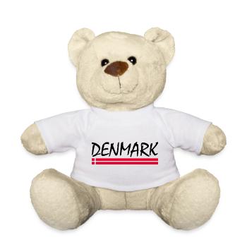 Denmark - Teddy Bear - white - Front