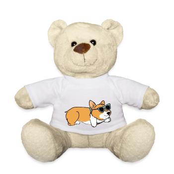 Corgi réfrigéré - Nounours - blanc - Devant