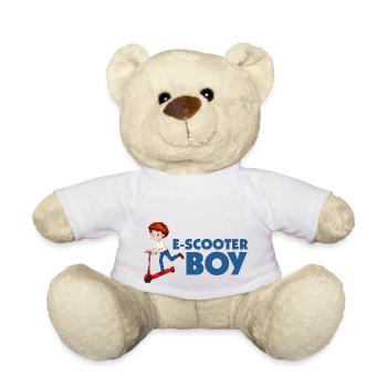 E-Scooter Roller Scooter - Nounours - blanc - Devant