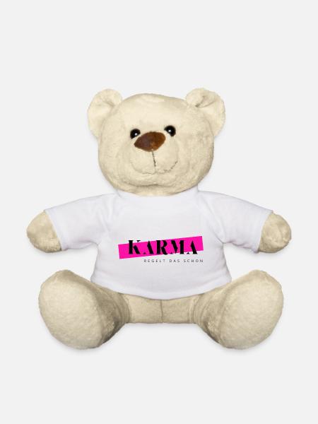 Karma already takes care of that - Teddy Bear - white