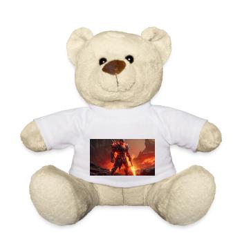 Chevalier de lave fantastique - Nounours - blanc - Devant