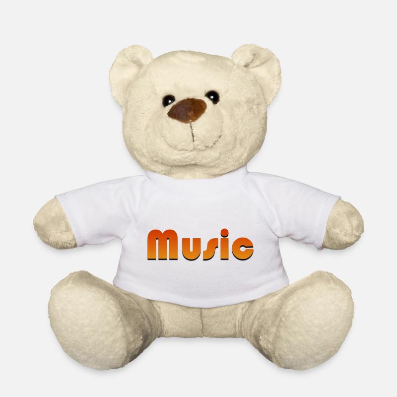 MUSIC - Teddy Bear - white
