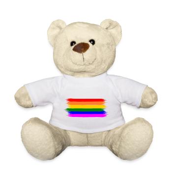 Lgbt - Nounours - blanc - Devant