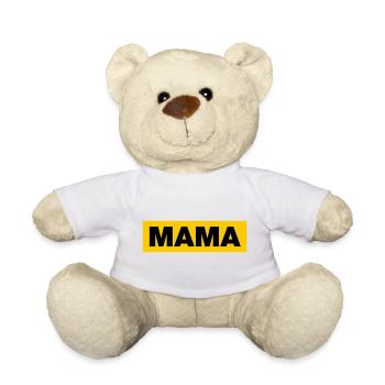 Mama - Teddy - Weiß - Vorne