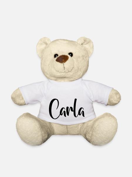 Vorname - Carla - Teddy - Weiß