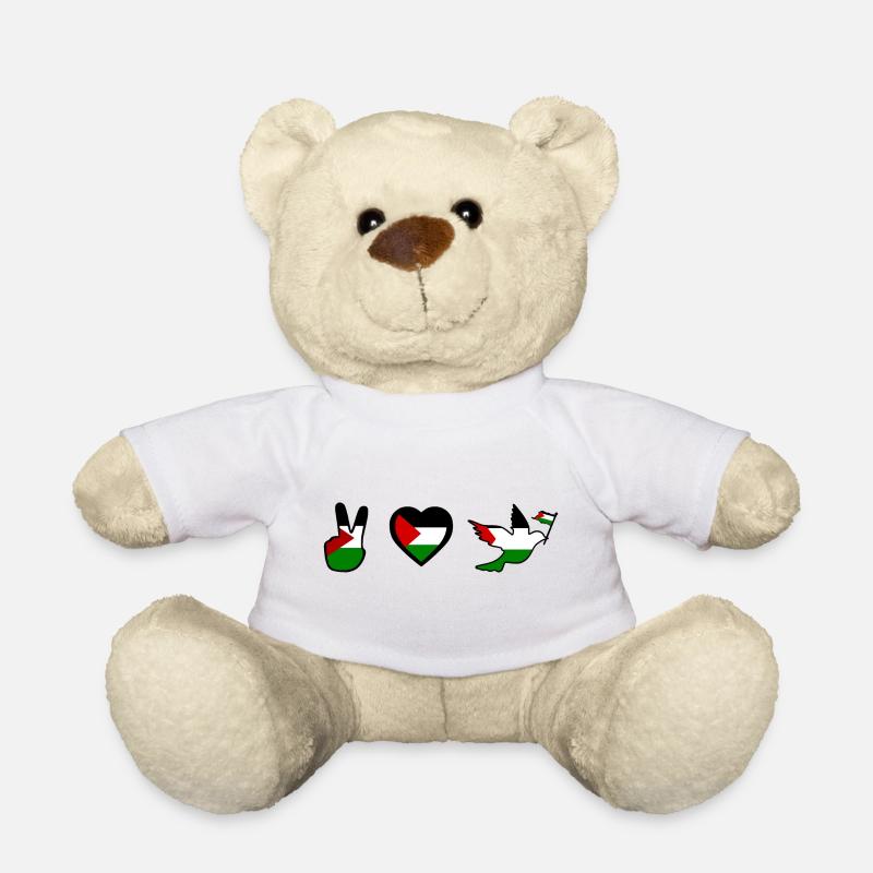 Free palestine - Teddy - Weiß