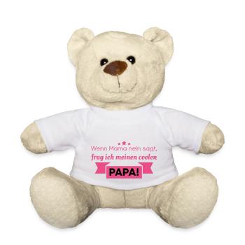 Babysprüche - Teddy - Weiß - Vorne