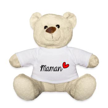 OMA. OMA. MUTTERTAG. ALLES GUTE ZUM GEBURTSTAG - Teddy - Weiß - Vorne
