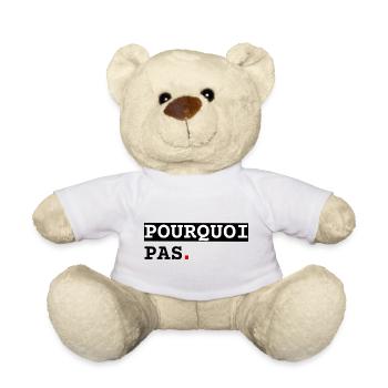 Pourquoi pas - Nounours - blanc - Devant