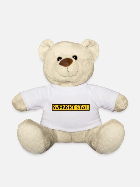 Swedish steel - Teddy Bear - white