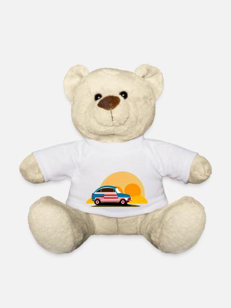 into the sunset - Teddy Bear - white