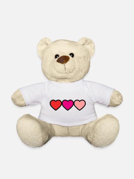 MERCI. MAÎTRESSE. MAÎTRE. COEUR. MERCI MAÎTRESSE. - Nounours - blanc