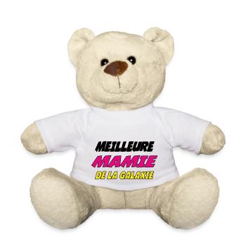 BESTE OMA DER GALAXIE - Teddy - Weiß - Vorne