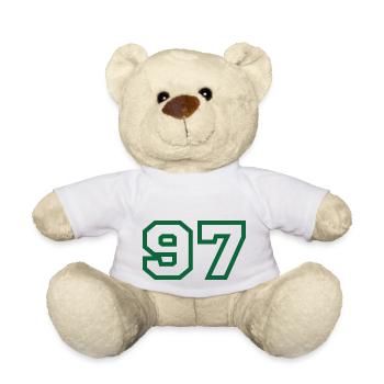 Numéro 97 sport - Nounours - blanc - Devant