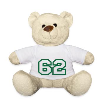 Numéro 62 sport - Nounours - blanc - Devant