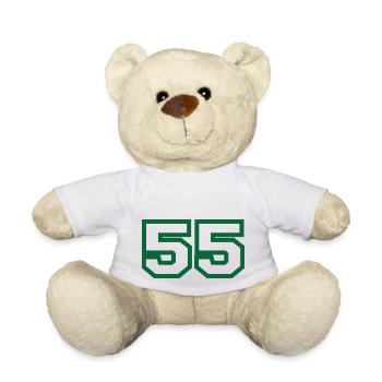 Nummer 55 green sport - Teddy - Weiß - Vorne