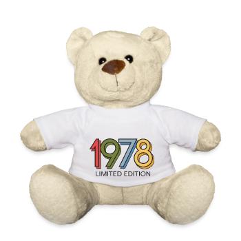 Jahrgang 1978 Limitierte Auflage - Teddy - Weiß - Vorne