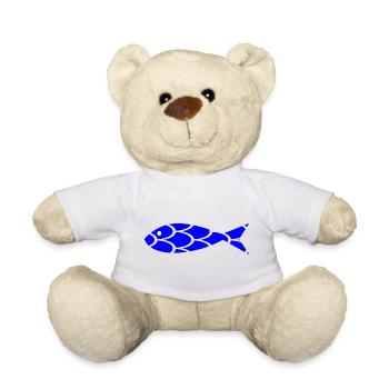 anniversary. Anniversary Decade. humor. funny - Teddy Bear - white - Front