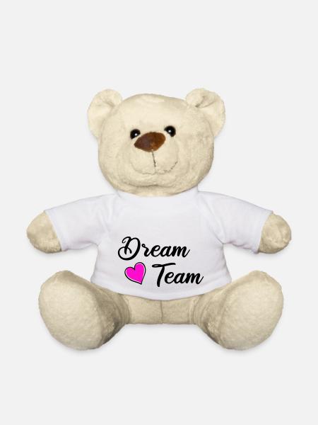 dream team - Teddy - Weiß