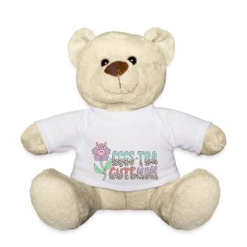 Eggs-Tra Süße Mutter - Teddy - Weiß - Vorne