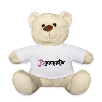Jogamaster - Typographique OM (3 couleurs) - Nounours - blanc - Devant