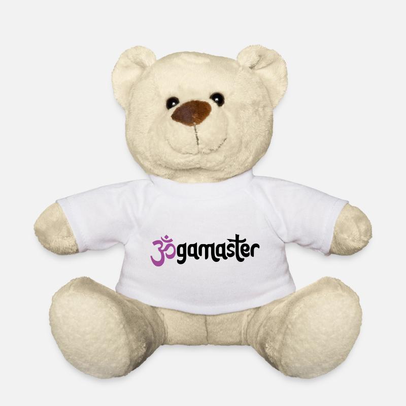 Jogamaster - Typographique OM (3 couleurs) - Nounours - blanc