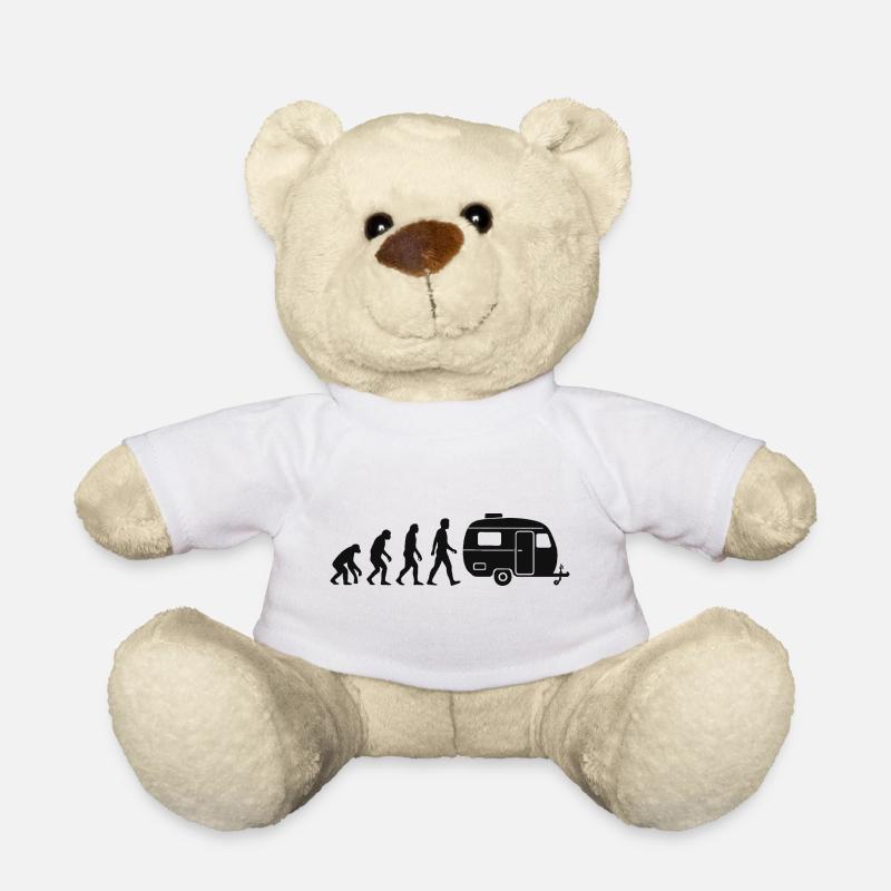 Evolution Wohnwagen Camper - Teddy - Weiß