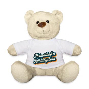 Heimathafen Kühlungsborn Andenken - Teddy - Weiß - Vorne