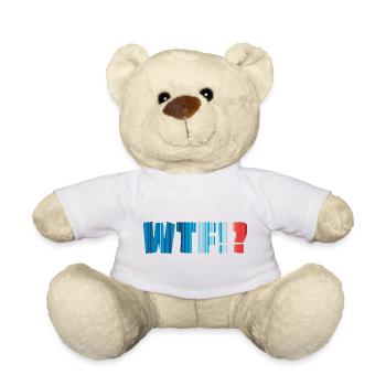 WTF Climate Strips - Teddy Bear - white - Front