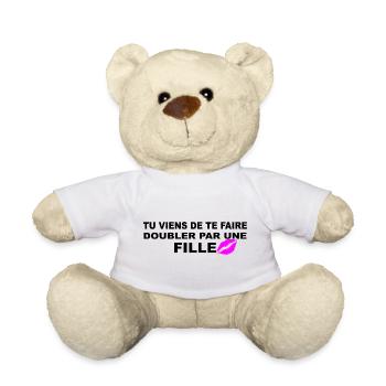 Tochter - Teddy - Weiß - Vorne