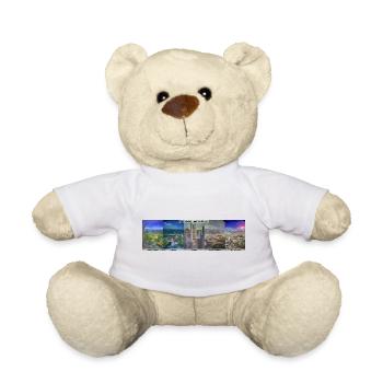 Pentaptychon multiple Morgen, Leoben in Utopien - Teddy - Weiß - Vorne