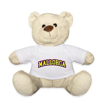 Mallorca Schriftzug - Teddy - Weiß - Vorne