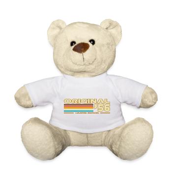 Originale 56 Retro-Streifen - Teddy - Weiß - Vorne