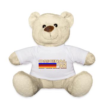 Original 92 Retro Germany - Teddy Bear - white - Front