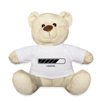 loading - Teddy Bear - white - Front