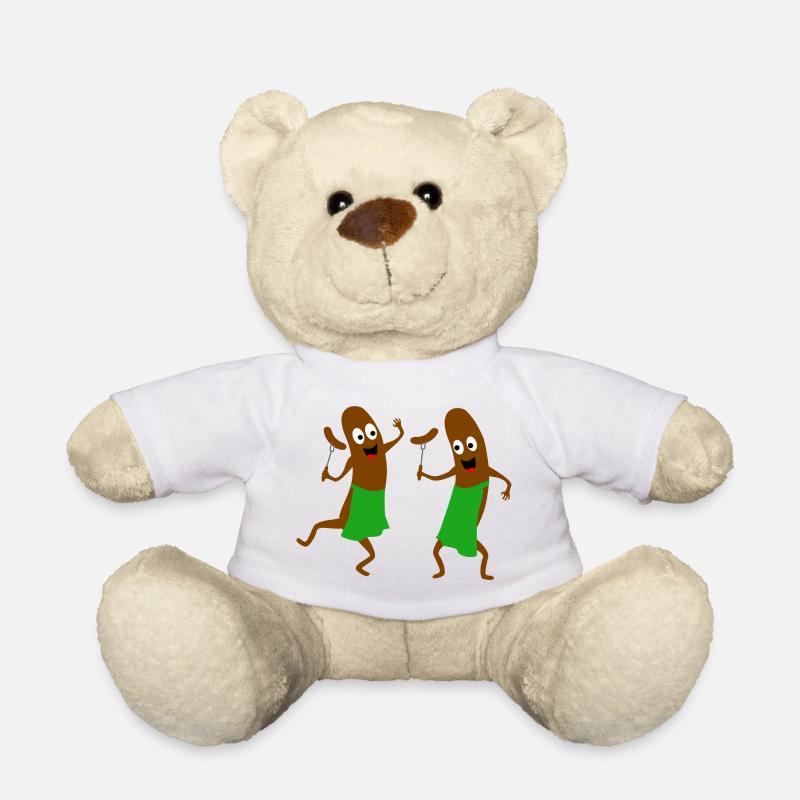 barbecue - Nounours - blanc