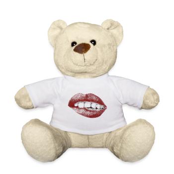 Lippen - Teddy - Weiß - Vorne