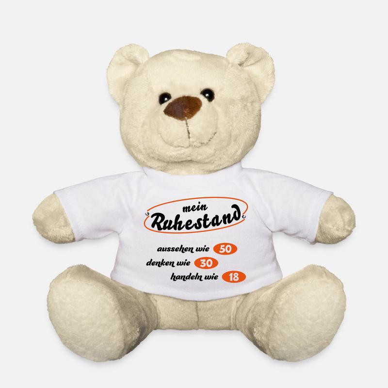 Rentner - Teddy - Weiß