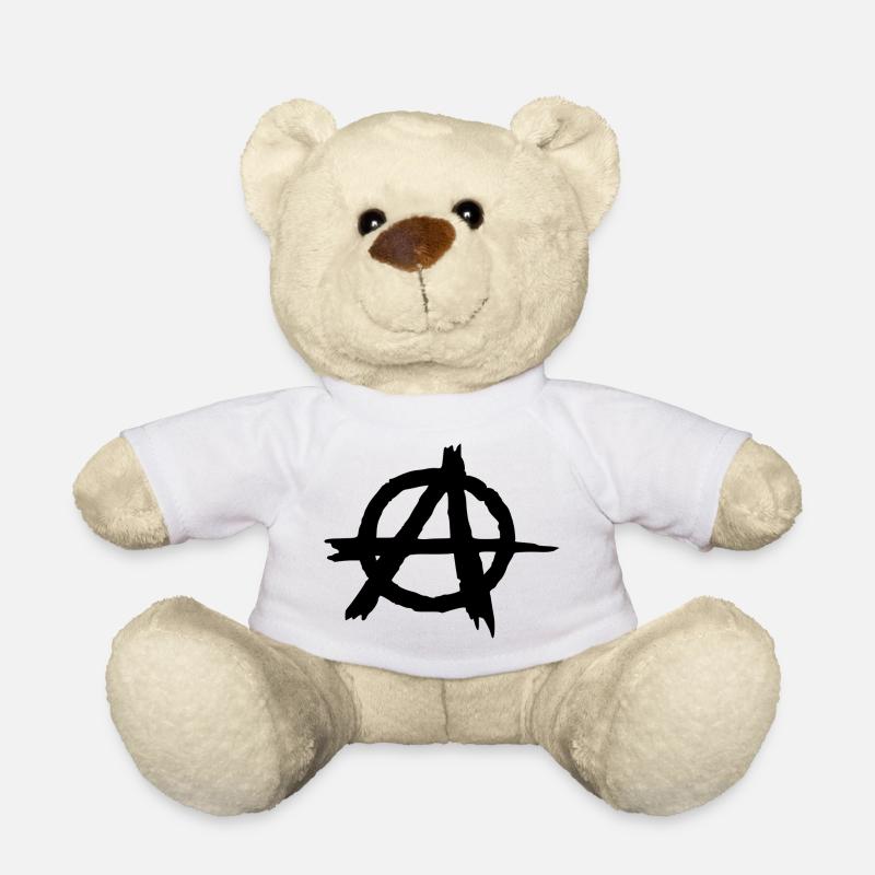 Anarchy - Teddy Bear - white